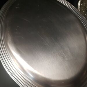 Farberware Silver Cookware Lid with Brushed Finish